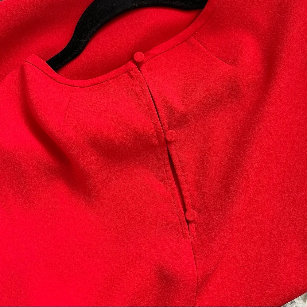 J Crew Ruffle Sleeve Top - Picture 7 of 7